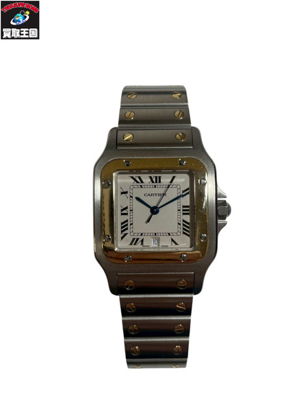 カルティエ/サントスカルベ/W20011C4/電池交換・仕上げ メンズQZ