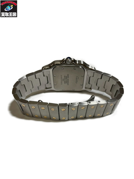 カルティエ/サントスカルベ/W20011C4/電池交換・仕上げ メンズQZ