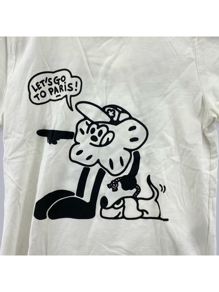 KENZO BOKE BOY TRAVELS CLASSIC Tシャツ ホワ イト M FD52TS0484SG