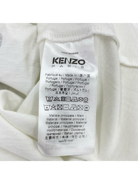 KENZO BOKE BOY TRAVELS CLASSIC Tシャツ ホワ イト M FD52TS0484SG