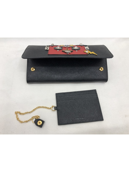 長財布 ロボットサフィアーノ 長財布 ブラック