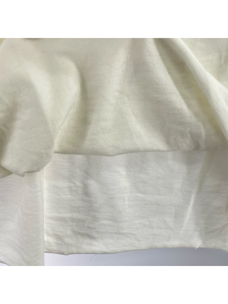 ANCELLM UNEVENNESS TANK TOP ノースリーブ タンクトップ 1 白