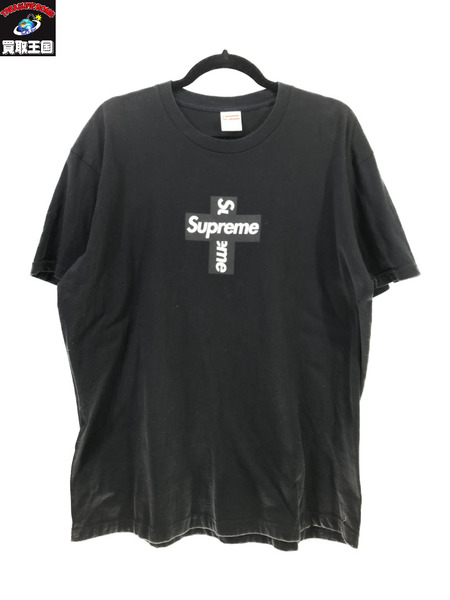 Tシャツ/カットソー(半袖/袖なし)【L】Supreme Cross Box Logo Tee