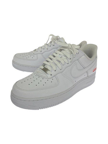 NIKE スニーカー Supreme Air Force 1 Low 27.5cm CU9225-100 ホワイト