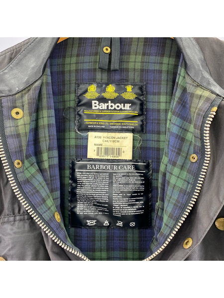 Barbour 90s 3ワラント Beacon Jacket 44 黒