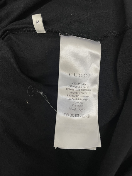 GUCCI インターロッキングGG柄 S/S TEE M ブラック