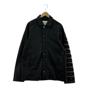 Enharmonic TAVERN Military Deck JACKET レザージャケット 48 ブラック