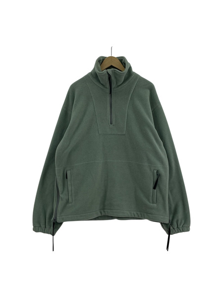 YOKE 22AW FLEECE PULLOVER SHIRT グリーン (3)[値下]