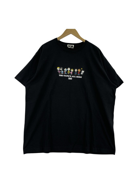 KITH×PEANUTS 大阪限定 プリントTee XXL 黒