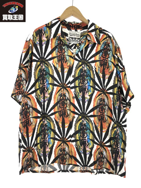 WACKO MARIA×BUDSPOOL 21SS HAWAIIAN SHIRT XL[値下]