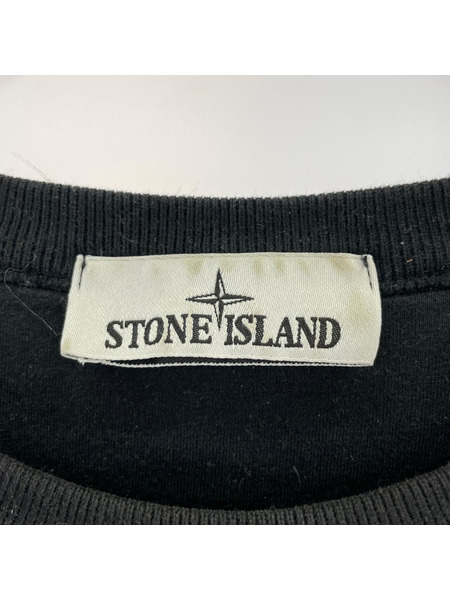 STONE ISLAND スウェット・トレーナー クルーネックスウェット/791562420/BLK (M)