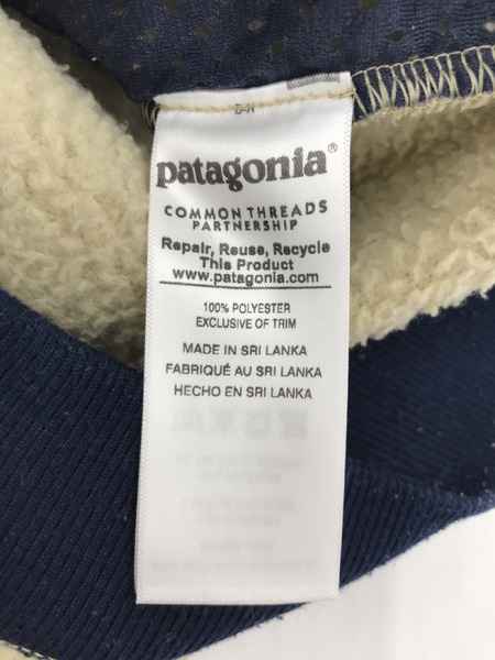 patagonia 23040 SHEARLING FLEECE PULLOVER XS アイボリー[値下]