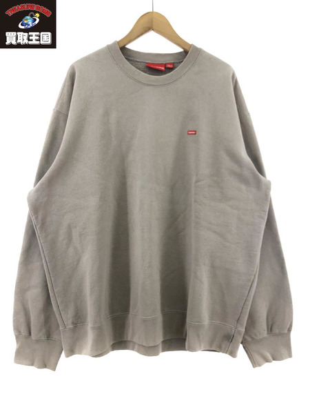 Supreme 22SS スモールボックスクルーネックスウェット グレー XL