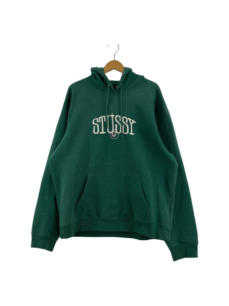 STUSSY PO刺繍パーカー XL｜商品番号：2100209344405 - 買取王国