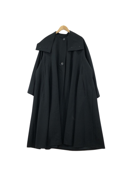 Yohji Yamamoto Femme1992AW ウールギャバ比翼仕立ロングコート[値下]