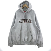 Supreme/Varsity Hooded Sweatshirt/XXL/GRY