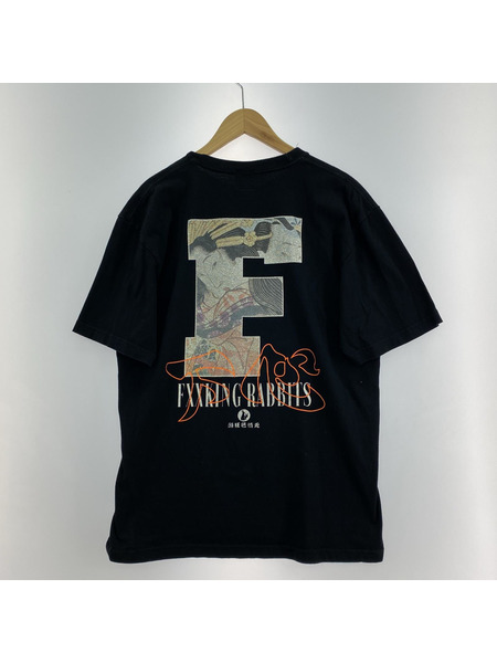 FR2 半袖Tシャツ・カットソー S/Sバック浮世絵プリントカットソー