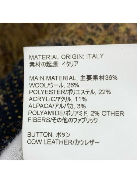 Our Legacy カーディガン OLIVE MELANGE MOHAIR (46)