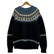 BATONER MOHAIR NORDIC CREW NECK ノルディックニット 3 BN-21FM-044