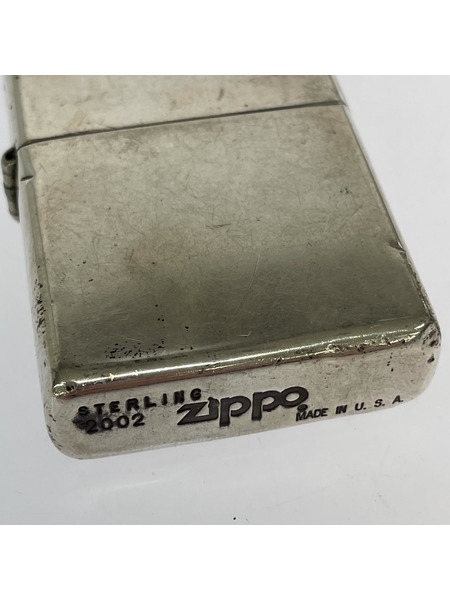 ZIPPO sterling Silver 2002