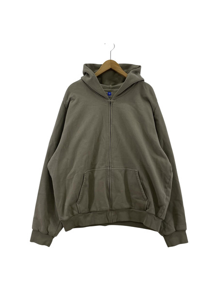 YEEZY GAP ジップパーカー XXL グレー