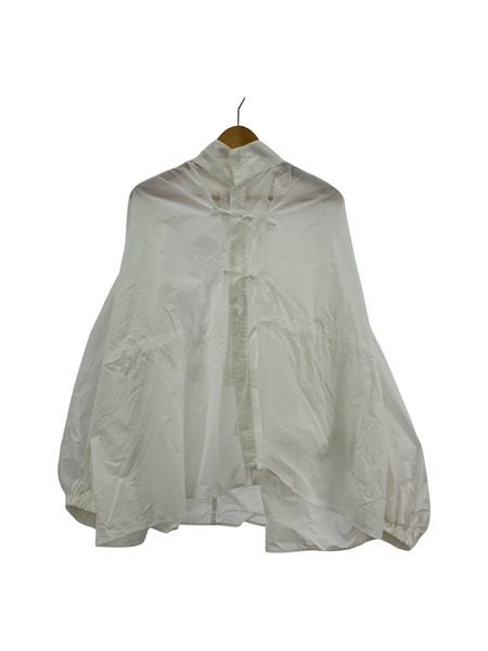 BELPER GATHERED NYLON SHIRT