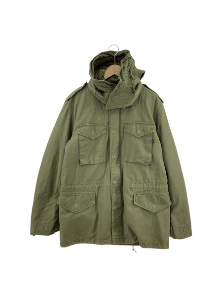 ALPHA INDUSTRIES M-65 ミリタリージャケット GRN XL