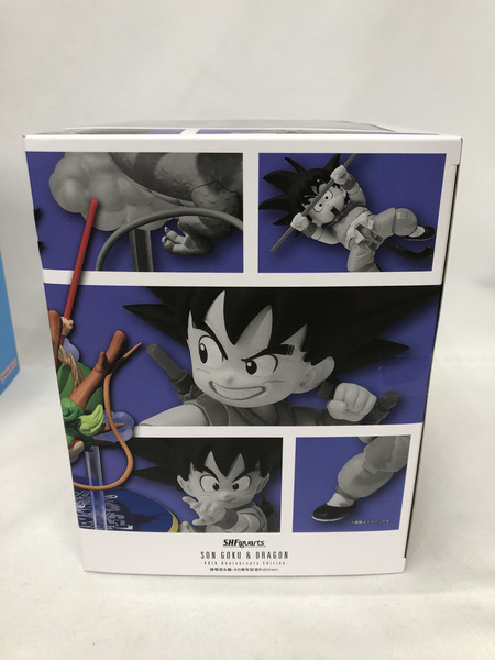 ドラゴンボール S.H.Figuarts 孫悟空＆龍-40周年記念Edition- ※テープ二度貼り品