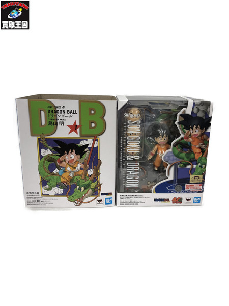 ドラゴンボール S.H.Figuarts 孫悟空＆龍-40周年記念Edition- ※テープ二度貼り品