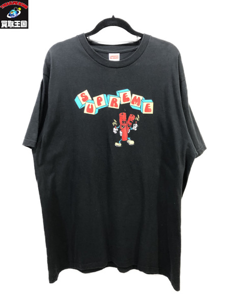 Supreme 19SS Dynamite tee/L/黒/シュプリーム