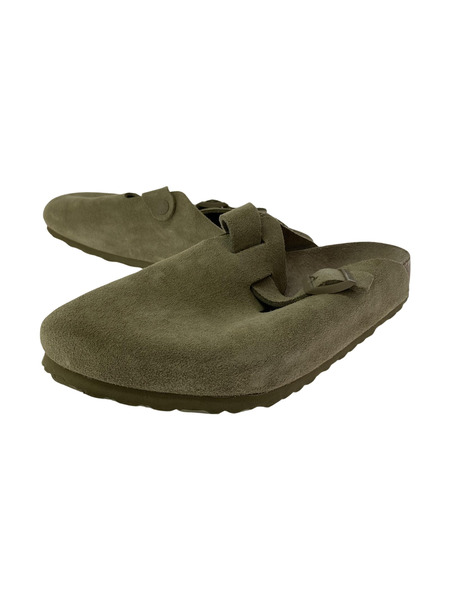 BIRKENSTOCK BOSTON スエード サンダル トープ グレー 28.5