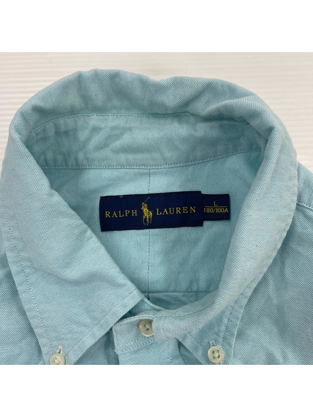 POLO RALPH LAUREN L/S シャツ 青