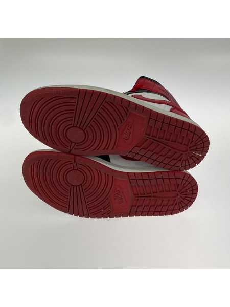 NIKE WMNS AIR JORDAN 1 MID BRED TOE 27.5cm