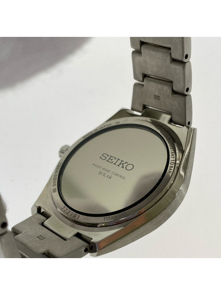 SEIKO メンズ時計 BRIGHTZ 電波ソーラー 青