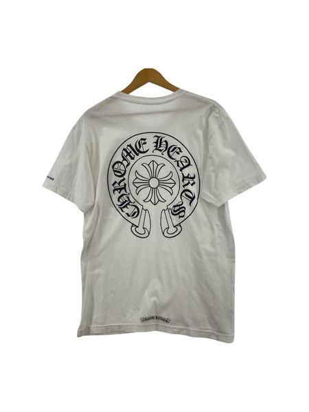 CHROME HEARTS Horse Shoe Logo T-Shirt (L) 白