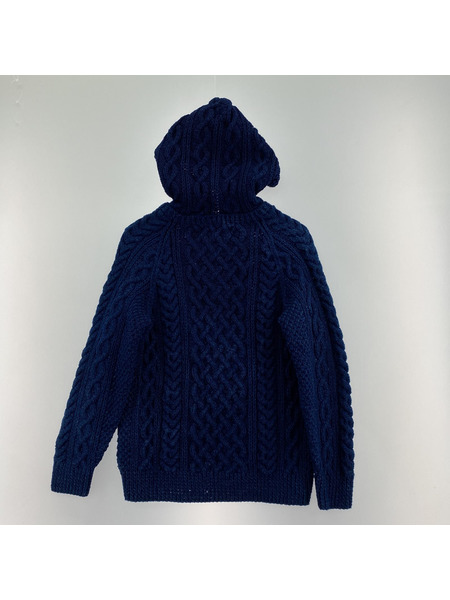 INVERALLAN ニット・セーター パーカー 青[値下]