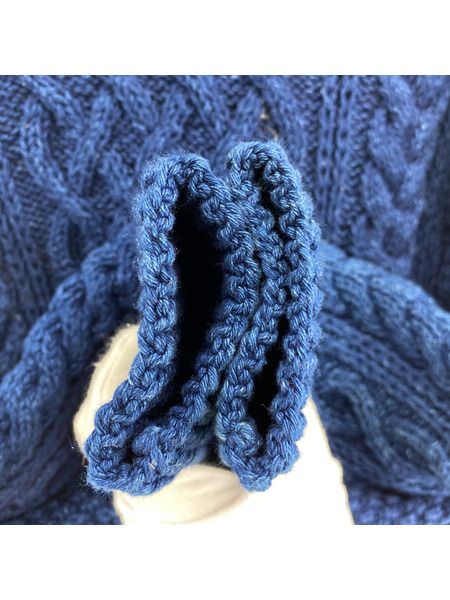 INVERALLAN ニット・セーター パーカー 青[値下]