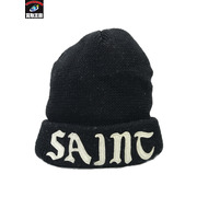 SAINT MICHAEL ニットキャップ 24AW KNIT CAP/SAINT/BLACK
