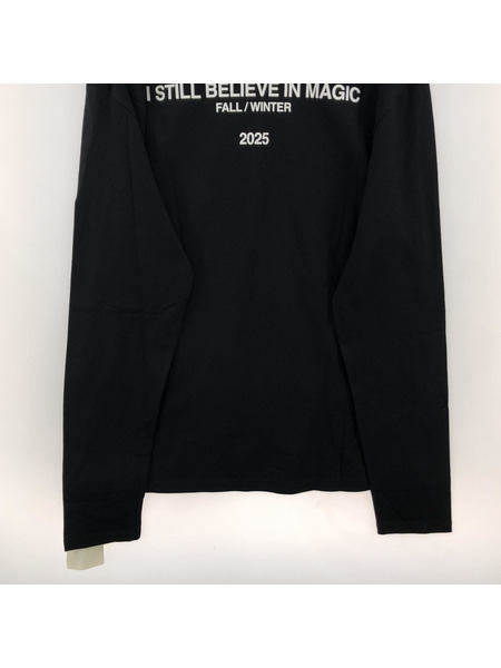 JIL SANDER 25AW LS T-SHIRT L 黒  J22GC0188 J46219 タグ付キ