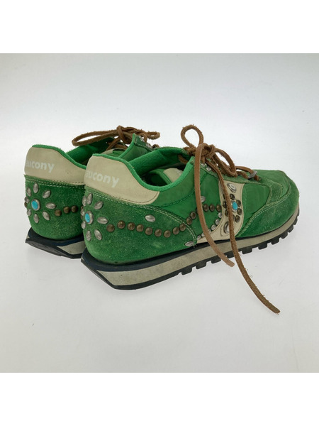 Saucony スニーカー ジエディター別注 スタッズ 緑 US9.5