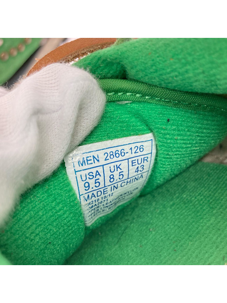 Saucony スニーカー ジエディター別注 スタッズ 緑 US9.5