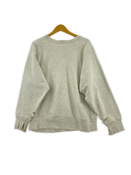 Champion スウェット・トレーナー 90s REVERSE WEAVE BOSTON UNV. GRY L