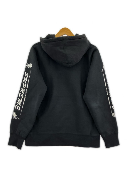 Supreme Rose Hooded Sweatshirt (S)
