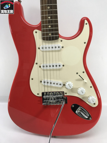 ギター Squier ストラト イエロ-[値下]