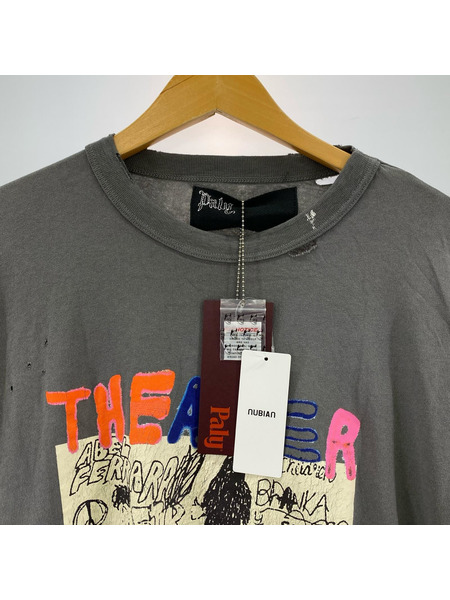 Paly Hollywood THEATER OF CRUELTY L/S TEE 加工L/S Tee XL ヴィンテージブラック