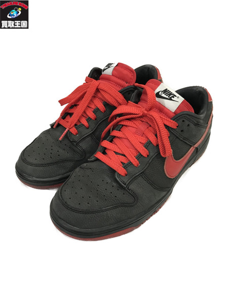 NIKE DUNK LOW BY YOU 27.0cm/AH7979-992/ナイキ/黒/赤/メンズ