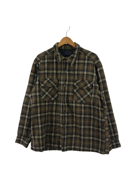 PENDLETON 60s チェックシャツ 黄 (XL)