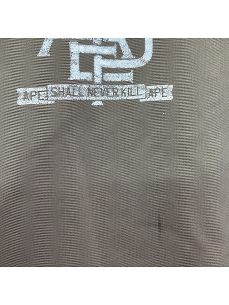 A BATHING APE ブルゾン・ジャンパー ナイロンスタジャン 茶