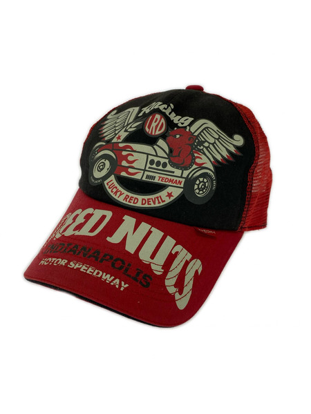 TED COMPANY キャップ SPEED NUTS メッシュキャップ 赤