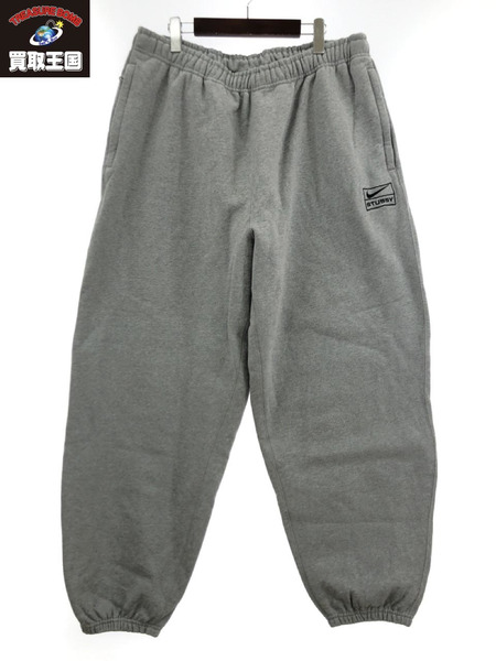 NIKE×STUSSY スウェットパンツ グレー XXL｜商品番号：2100206662410 ...